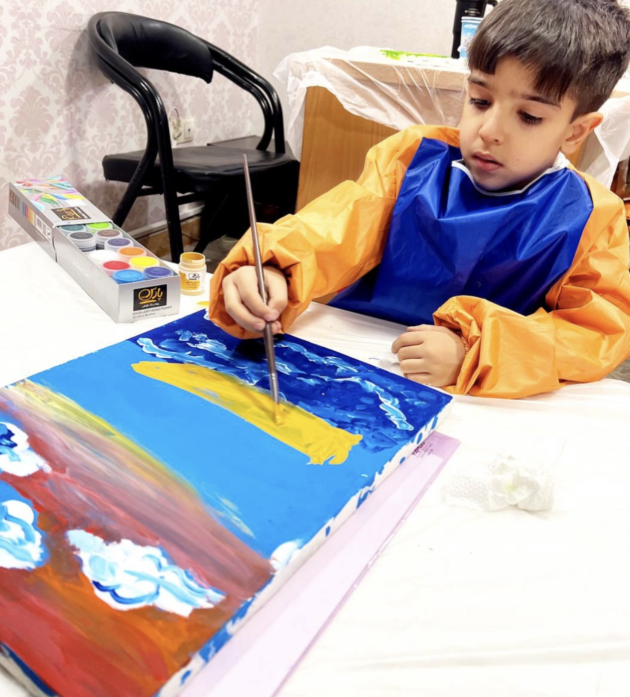 کلاس نقاشی کودک تهرانپارس | کلاس نقاشی کودک شرق تهران