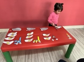 بازی تقویت تمرکز کودک سه ساله | بازی جای گذاری تشخیص