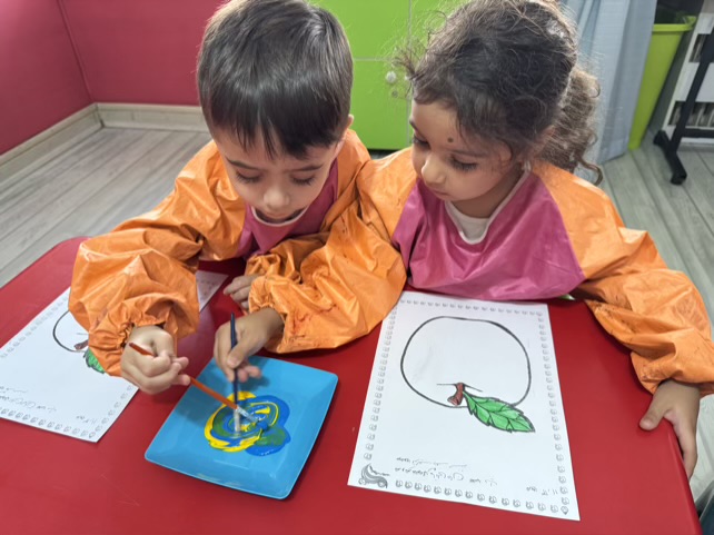 رنگ آمیزی ساخت رنگ سبز