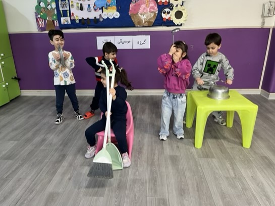 پرورش خلاقیت بازی و ریتم کودک