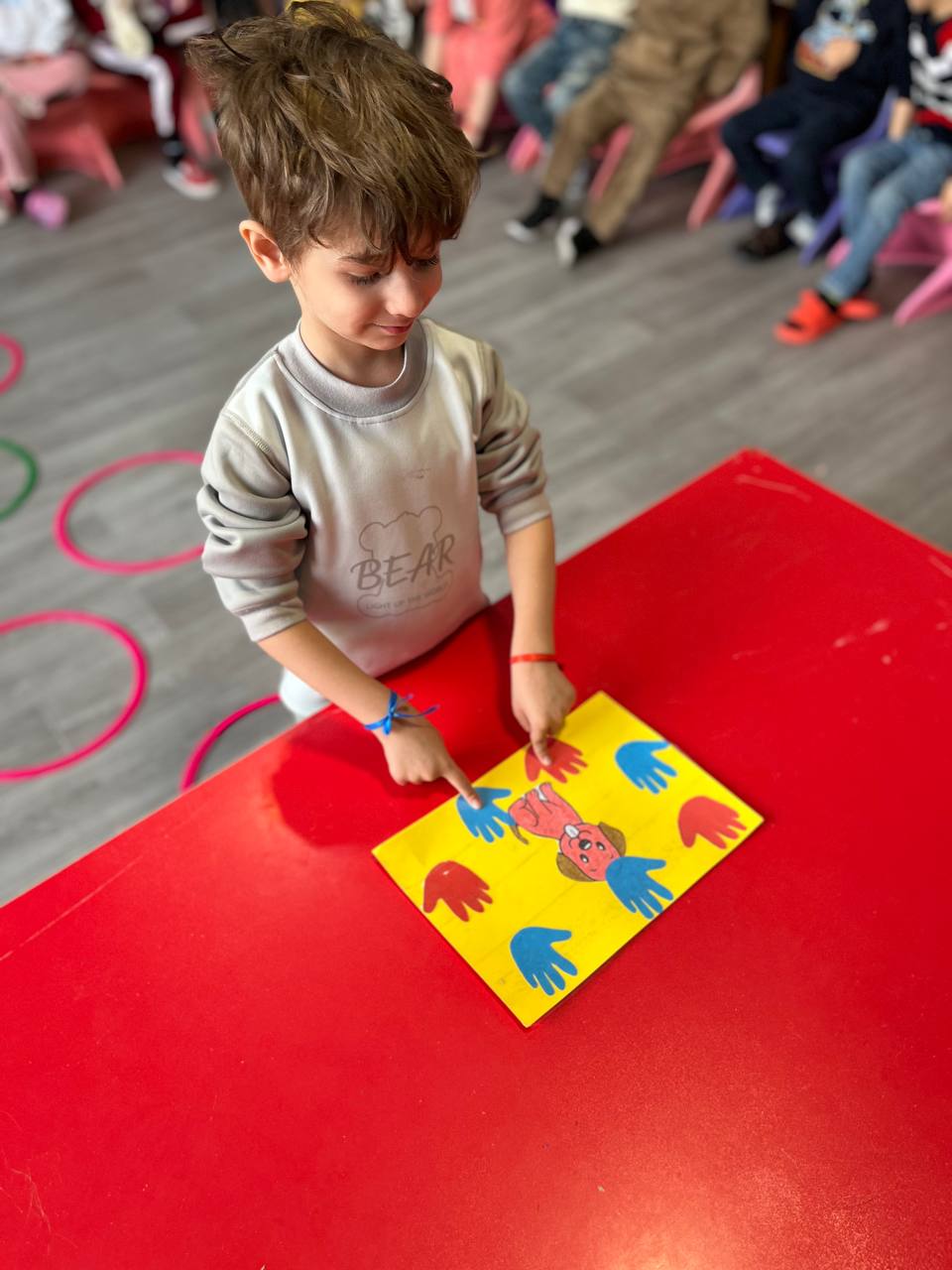 بازی حرکتی آشنایی با مفهوم راست و چپ