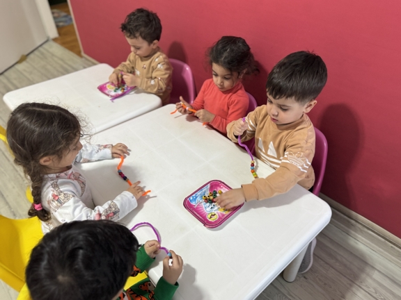 بازی دوخت دست ورزی کودک