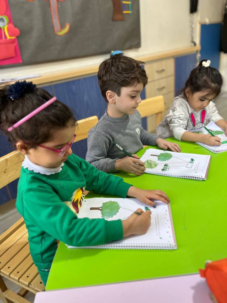 انجام کار کتاب تشخیص رنگ سبز