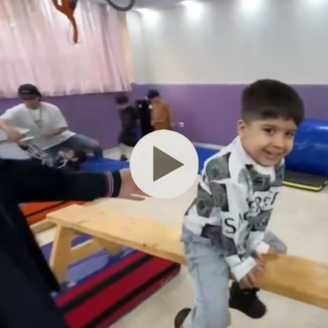 کلاس ژیمناستیک و بازی حرکتی کودکان 4 ساله در تهرانپارس