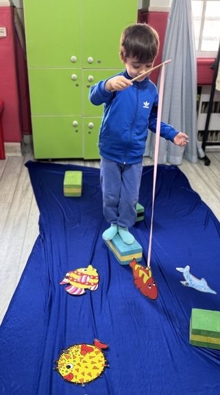 ماهی گیری / هماهنگی چشم و دست