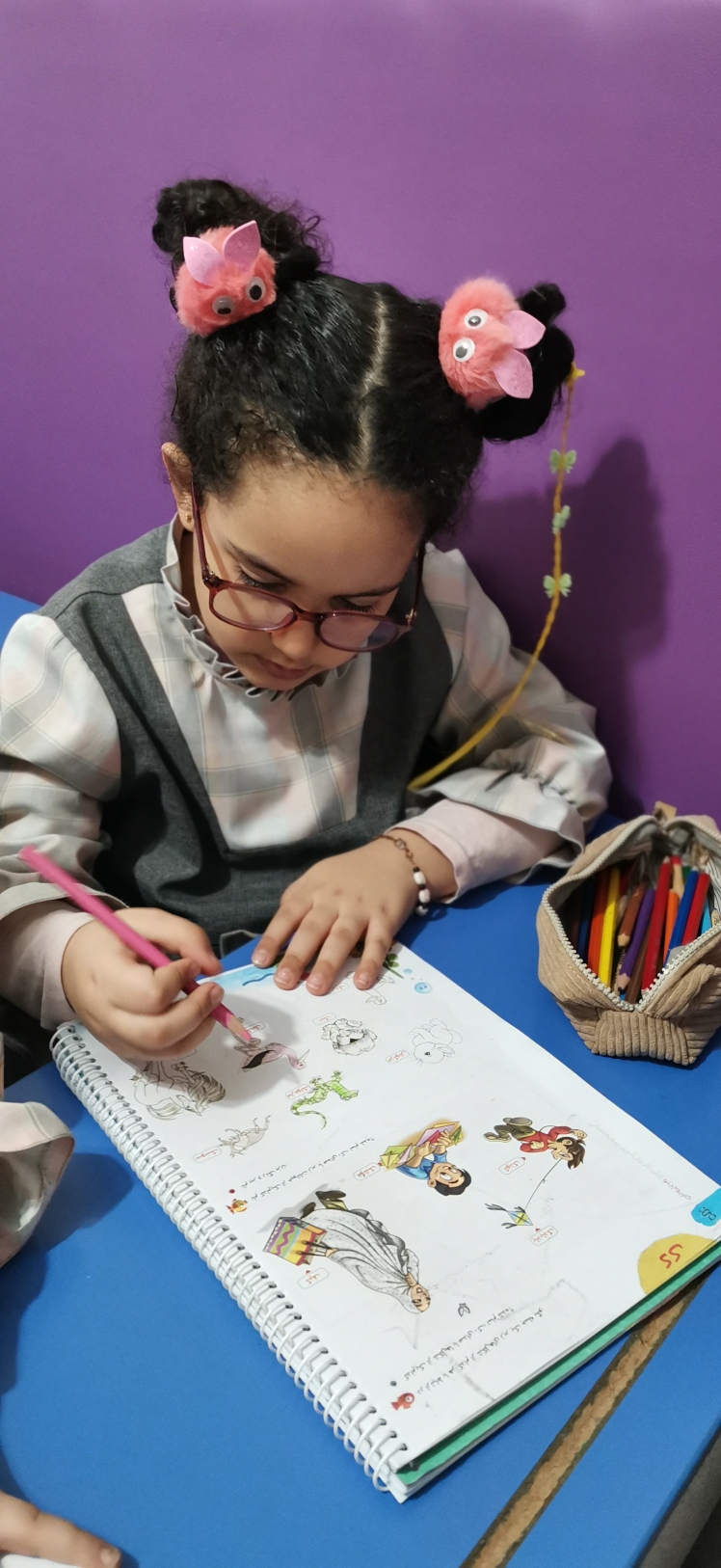 کتاب زبان آموزی / حرف ک