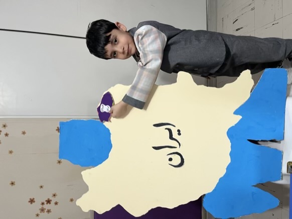 آموزش جغرافیا به کودکان پیش دبستانی با کاردستی نقشه ایران